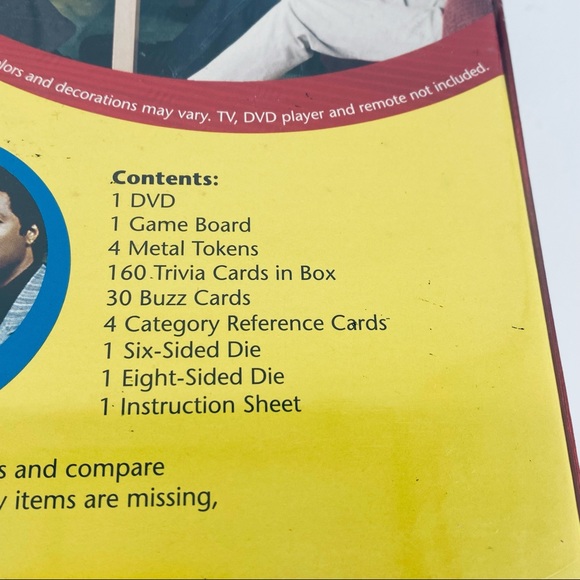 Scene It TV Edition The DVD Game Trivia by Screen Life Brand New/Sealed 13+ - Picture 5 of 7